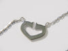 Cartier C Heart de Cartier Pendant Necklace 18K White Gold with Diamond