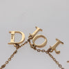 Christian Dior Logo Necklace Metal