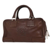 Secondhand Loewe Amazona Bag Brown Leather Bags