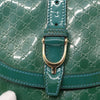 Gucci Vintage Flap Shoulder Bag Patent Leather