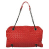 Secondhand Bottega Veneta Intrecciato Red Leather Bags