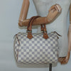 Secondhand Louis Vuitton Speedy Handbag Damier