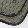 Secondhand Christian Dior Vintage Honeycomb Shoulder Bag Canvas and