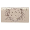 Secondhand Chanel Camellia Diamante Convertible Clutch Crystal Embellished