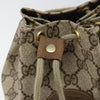 Secondhand Gucci Drawstring Bucket Bag GG