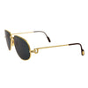 Secondhand Cartier Romance Sunglasses Gold Metal Accessories