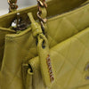 Secondhand Chanel Vintage Front Pocket Shoulder Bag Quilted Caviar
