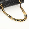 Chanel Vintage Two Tone CC Flap Bag Quilted Lambskin