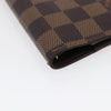 Secondhand Louis Vuitton Agenda Cover Damier Azur