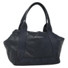 Secondhand Balenciaga Navy Cabas Leather Accessories