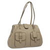 Secondhand Fendi Selleria Tote Beige Leather Accessories