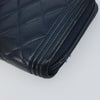 Chanel Boy Yen Wallet Quilted Lambskin