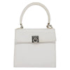 Secondhand Celine Gancini Handbag White Leather Bags