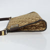 Christian Dior Vintage Trotter Shoulder Bag Canvas