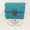 Prada Pushlock Chain Flap Bag Nylon