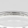 Tiffany & Co. Forever Band Ring Platinum with Diamonds