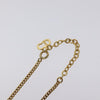 Secondhand Christian Dior CD Pendant Necklace Gold-plated