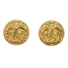 Secondhand Chanel Vintage CC Round Clip-On Earrings