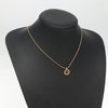 Secondhand Christian Dior CD Pendant Necklace Gold-plated