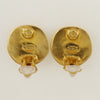 Secondhand Chanel Vintage Earring Gold Plated Jewelry