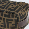 Secondhand Fendi Vanity Clutch Black Canvas Accessories