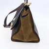 Celine Tricolor Trapeze Bag Leather