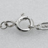Tiffany & Co. Heart stencil Necklace Silver 925