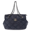 Chanel Ultra Stitch Chain Tote Quilted Calfskin