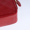 Chanel Vintage Front Pocket Camera Bag Quilted Lambskin
