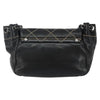 Chanel Wild Stitch chain Flap Shoulder Bag Leather