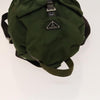 Secondhand Prada Vela Double Front Pocket Backpack Tessuto with Saffiano