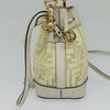 Secondhand Fendi FF Logo Mon Tresor Bucket Bag