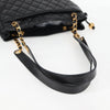 Chanel Vintage Shopping Tote Quilted Lambskin