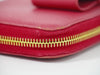 Secondhand Prada Bow Zip Around Wallet Saffiano