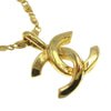 Chanel CC Pendant Necklace Metal