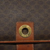 Secondhand Celine Vintage Macadam Shoulder Bag Canvas and