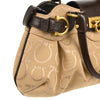 Secondhand Salvatore Ferragamo Gancini handbag Canvas and