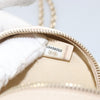 Chanel Round Clutch with Chain Quilted Calfskin with Pearl Detail