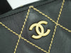 Secondhand Chanel Surpique Tote Black