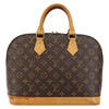 Louis Vuitton Alma Handbag Monogram Canvas