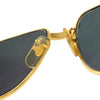 Secondhand Cartier Romance Sunglasses Gold Metal Accessories