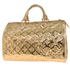 Louis Vuitton Speedy Handbag Monogram Miroir PVC