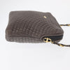 Bally Vintage Chain Shoulder Bag Quilted Leather