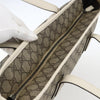 Gucci Plus Tote GG Coated Canvas with Leather