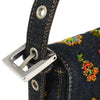 Fendi Baguette Bag Embellished Denim