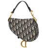 Christian Dior Saddle Handbag Oblique Canvas