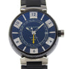 Louis Vuitton Tambour GMT Automatic Watch Stainless Steel