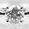 Tiffany & Co. Harmony Solitaire Ring Platinum with RBC Diamond