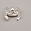 Chanel Vintage CC Turnlock Brooch Metal