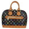 Secondhand Louis Vuitton Alma Handbag Monogram Multicolor